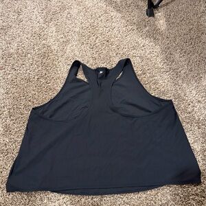 Fabletics Black Muscle Tee